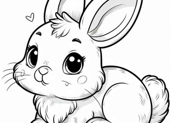 Conejo para colorear