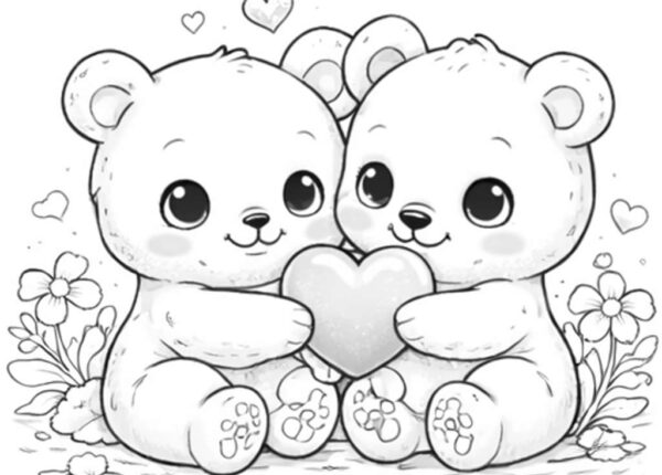 Osos para colorear