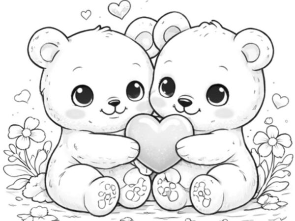 Osos para colorear