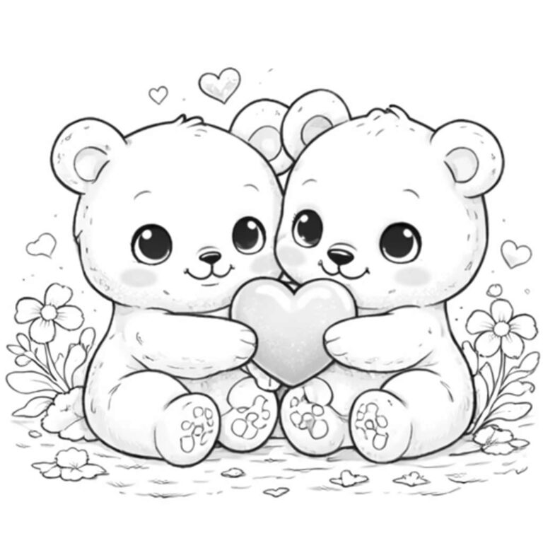 Osos para colorear