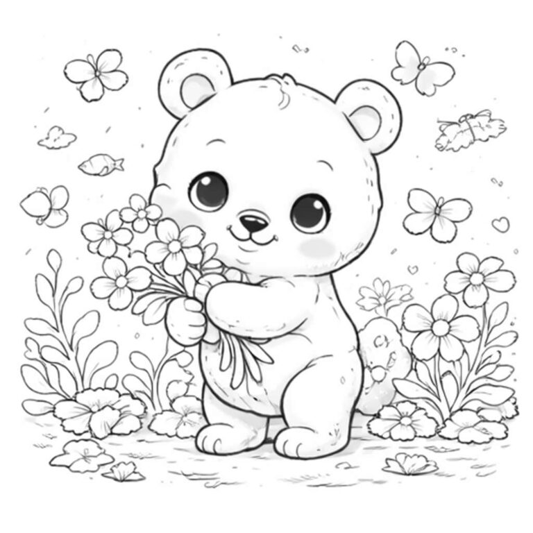 Osos para colorear